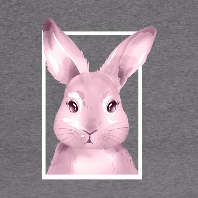 Rabbit T-Shirt by Abu Muorad